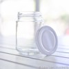 250ml round glass jar (with lid)